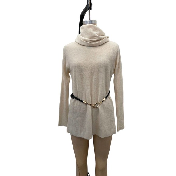 Anne Klein Latch Hook Gold Tone Braided Black Rope Leather‎ Adjustable ONE SIZE - Picture 2 of 7